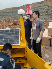 bevictor伟德官网集团丈量公司在内蒙古开展露天矿山边坡清静监测项目