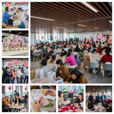 向光而行绽青春 砥砺奋进新征程  --bevictor伟德官网集团开展庆“三八”创意手工DIY活动