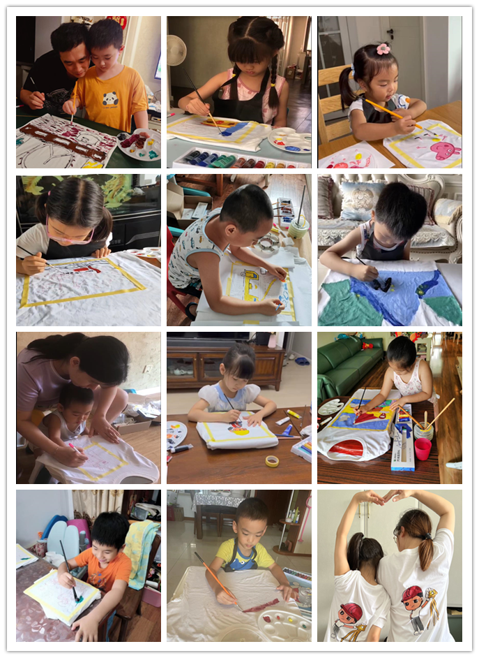 bevictor伟德官网集团举行亲子创意T恤绘制大赛